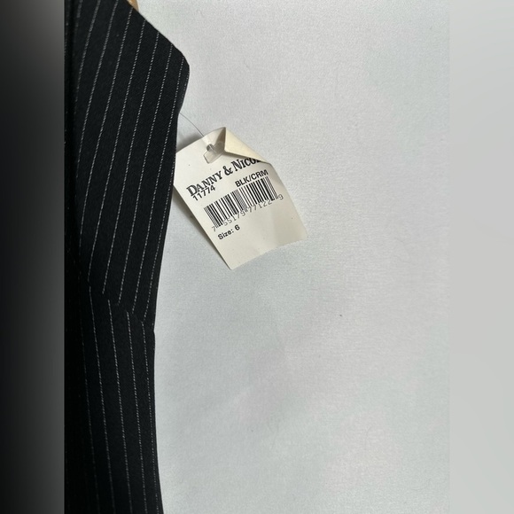 NWT Danny & Nicole Striped Mini Dress - Picture 4 of 4